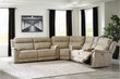 Next-Gen DuraPella Sand 3-Piece Power Reclining Sectional - SET | 5930218 | 5930247 | 5930277 - Bien Home Furniture & Electronics