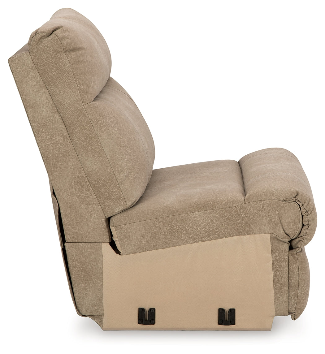 Next-Gen DuraPella Sand Armless Chair - 6100446 - Bien Home Furniture &amp; Electronics