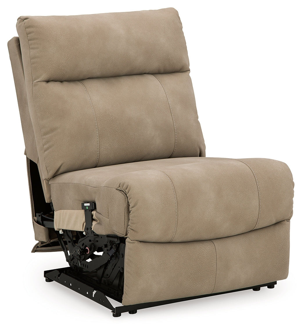 Next-Gen DuraPella Sand Power Armless Recliner - 6100431 - Bien Home Furniture &amp; Electronics