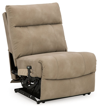 Next-Gen DuraPella Sand Power Armless Recliner - 6100431 - Bien Home Furniture &amp; Electronics