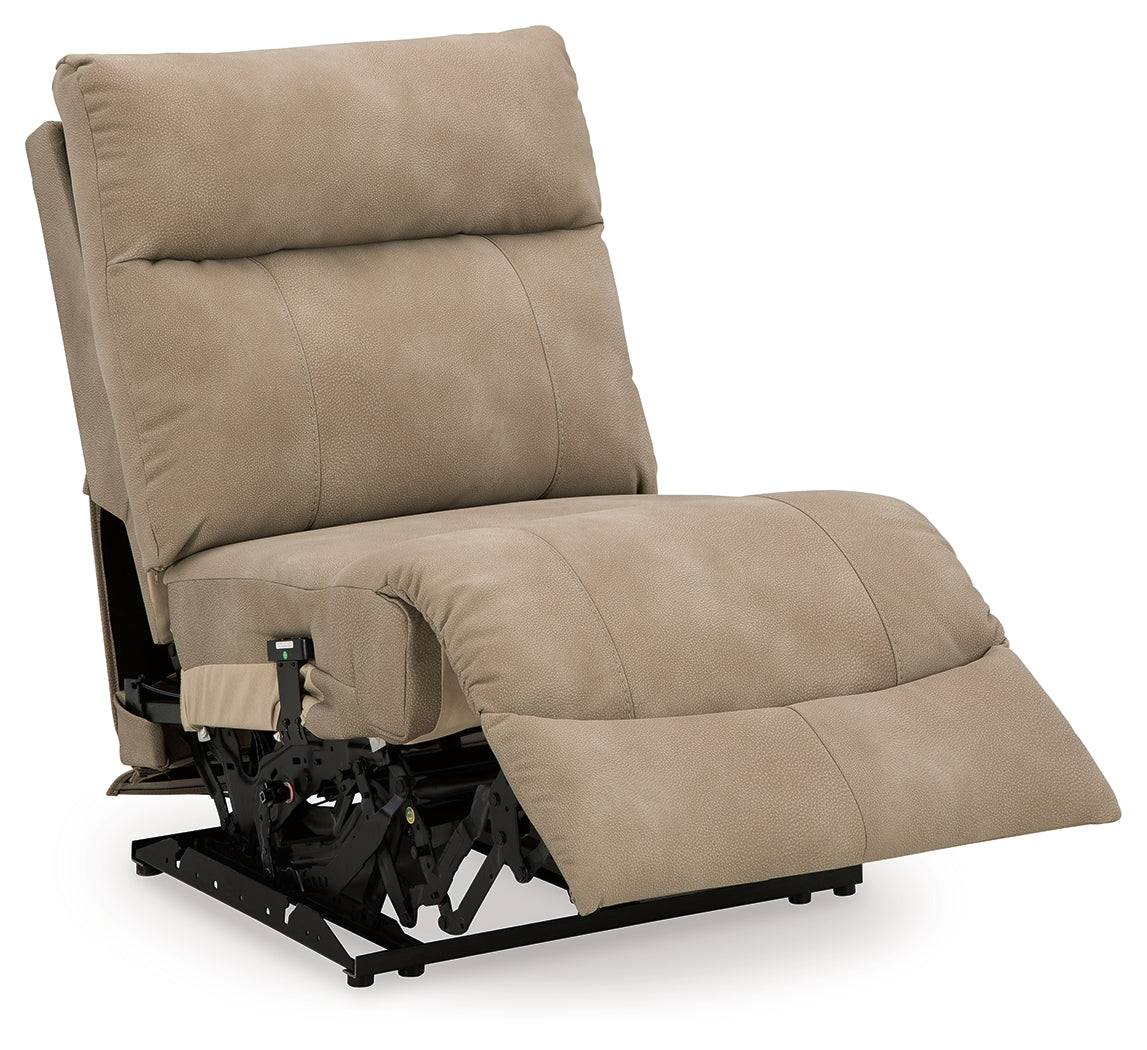 Next-Gen DuraPella Sand Power Armless Recliner - 6100431 - Bien Home Furniture &amp; Electronics