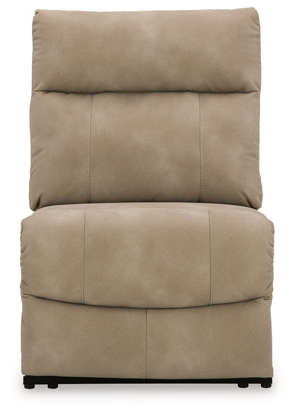 Next-Gen DuraPella Sand Power Armless Recliner - 6100431 - Bien Home Furniture &amp; Electronics