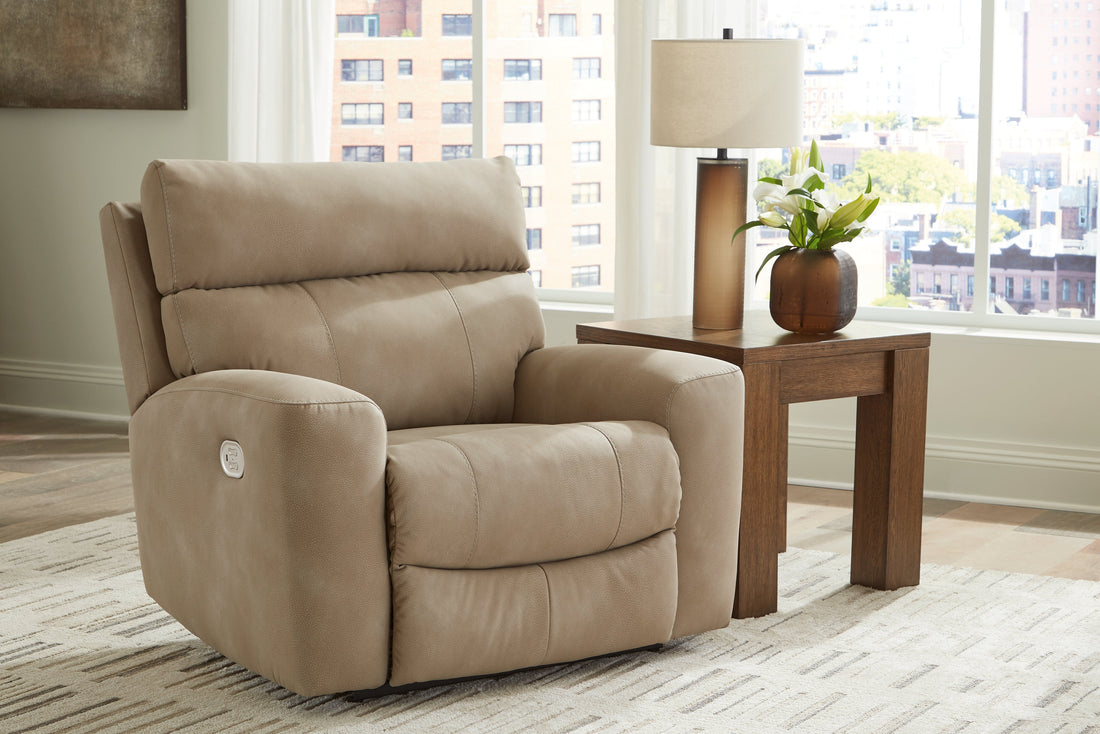 Next-Gen DuraPella Sand Power Recliner - 6100413 - Bien Home Furniture &amp; Electronics
