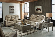 Next-Gen Durapella Sand Power Reclining Living Room Set - SET | 2200315 | 2200318 | 2200313 - Bien Home Furniture & Electronics