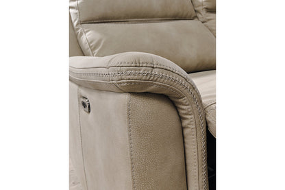 Next-Gen DuraPella Sand Power Reclining Loveseat with Console - 5930218 - Bien Home Furniture &amp; Electronics