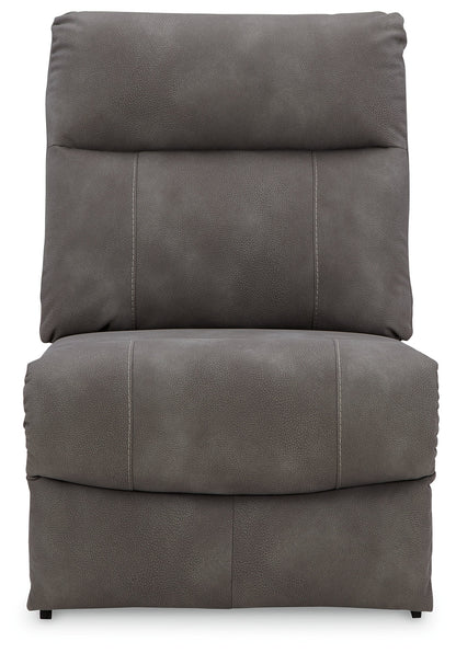 Next-Gen DuraPella Slate Armless Chair - 6100346 - Bien Home Furniture &amp; Electronics