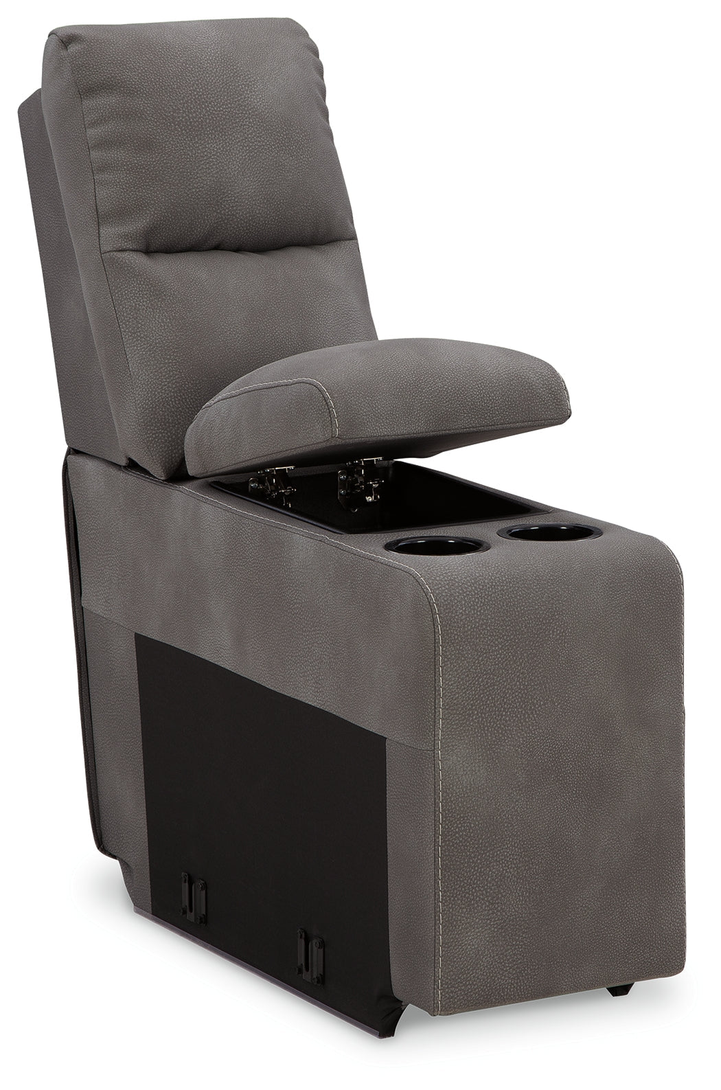 Next-Gen DuraPella Slate Console with Storage - 6100357 - Bien Home Furniture &amp; Electronics