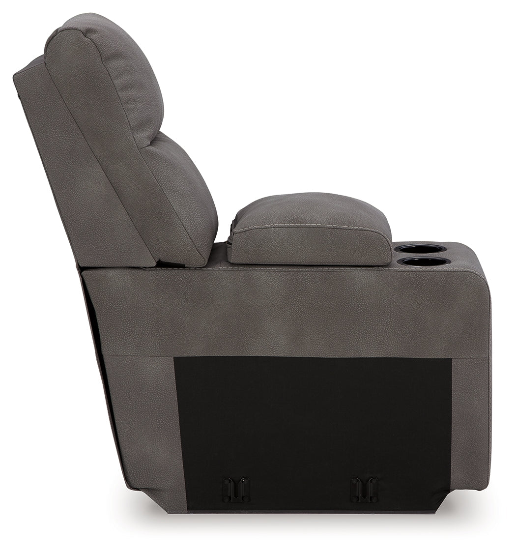 Next-Gen DuraPella Slate Console with Storage - 6100357 - Bien Home Furniture &amp; Electronics
