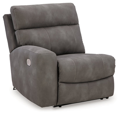 Next-Gen DuraPella Slate Left-Arm Facing Power Recliner - 6100358 - Bien Home Furniture &amp; Electronics
