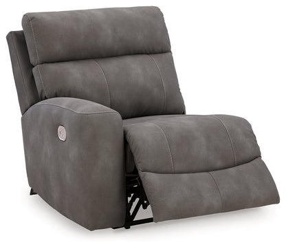 Next-Gen DuraPella Slate Left-Arm Facing Power Recliner - 6100358 - Bien Home Furniture &amp; Electronics
