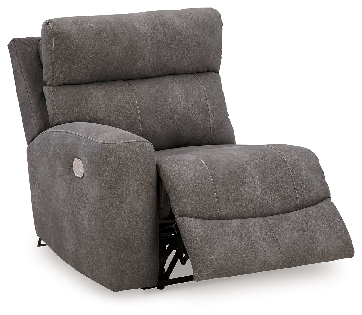 Next-Gen DuraPella Slate Left-Arm Facing Power Recliner - 6100358 - Bien Home Furniture &amp; Electronics