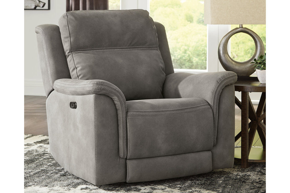 Next-Gen DuraPella Slate Power Recliner - 5930113 - Bien Home Furniture & Electronics