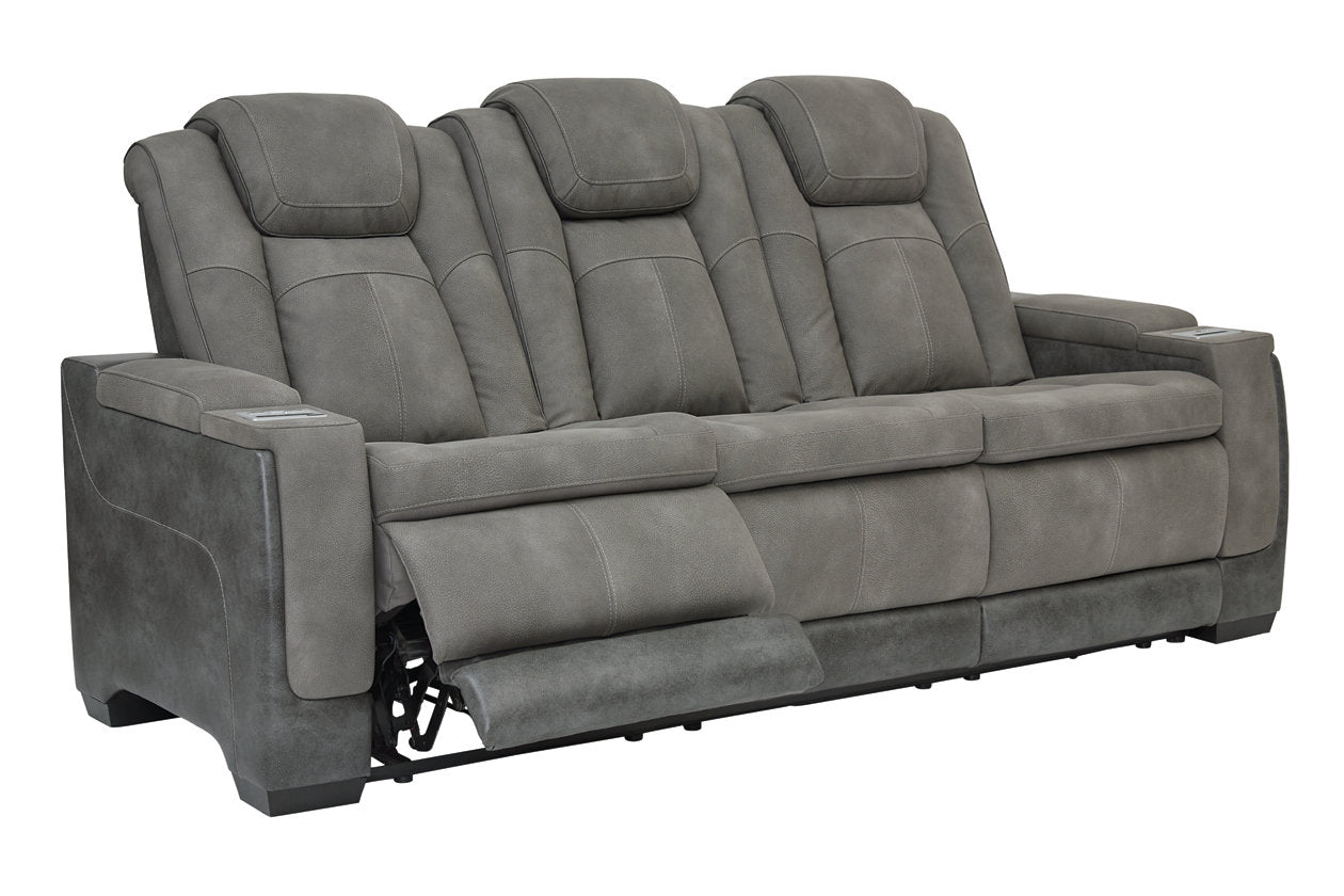 Next-Gen DuraPella Slate Power Reclining Sofa - 2200415 - Bien Home Furniture &amp; Electronics