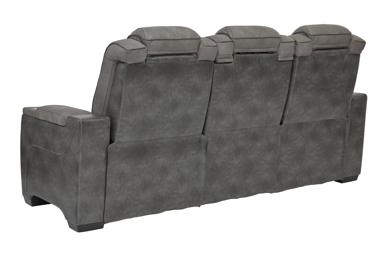 Next-Gen DuraPella Slate Power Reclining Sofa - 2200415 - Bien Home Furniture &amp; Electronics