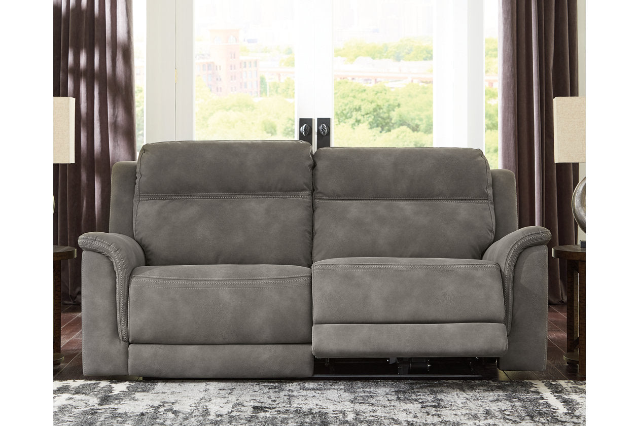 Next-Gen DuraPella Slate Power Reclining Sofa - 5930147 - Bien Home Furniture &amp; Electronics