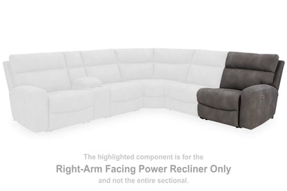 Next-Gen DuraPella Slate Right-Arm Facing Power Recliner - 6100362 - Bien Home Furniture &amp; Electronics