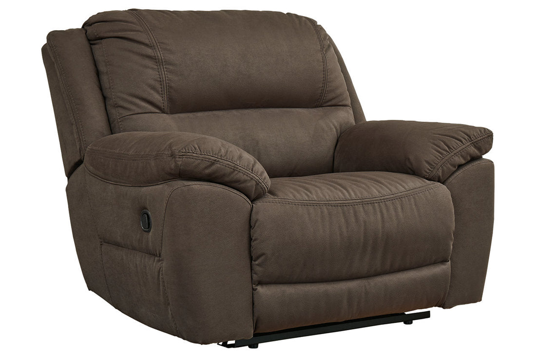 Next-Gen Gaucho Espresso Oversized Recliner - 5420452 - Bien Home Furniture &amp; Electronics