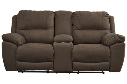 Next-Gen Gaucho Espresso Power Reclining Loveseat with Console - 5420496 - Bien Home Furniture &amp; Electronics