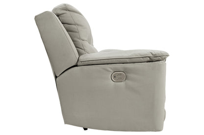 Next-Gen Gaucho Fossil Power Reclining Loveseat with Console - 6080618 - Bien Home Furniture &amp; Electronics