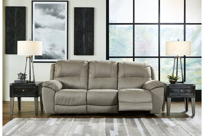 Next-Gen Gaucho Putty Power Reclining Sofa - 5420387 - Bien Home Furniture &amp; Electronics