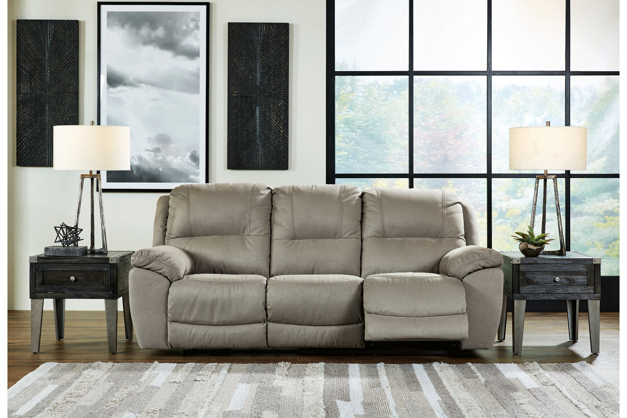 Next-Gen Gaucho Putty Reclining Sofa - 5420388 - Bien Home Furniture &amp; Electronics