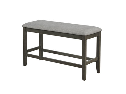 Nina Gray Counter Height Bench - 2715GY-BENCH - Bien Home Furniture &amp; Electronics