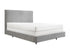 Nirvana Gray King Upholstered Floating Bed - SET | 5095-K-HB | 5095-K-FB | 5095-KQ-RAIL | - Bien Home Furniture & Electronics