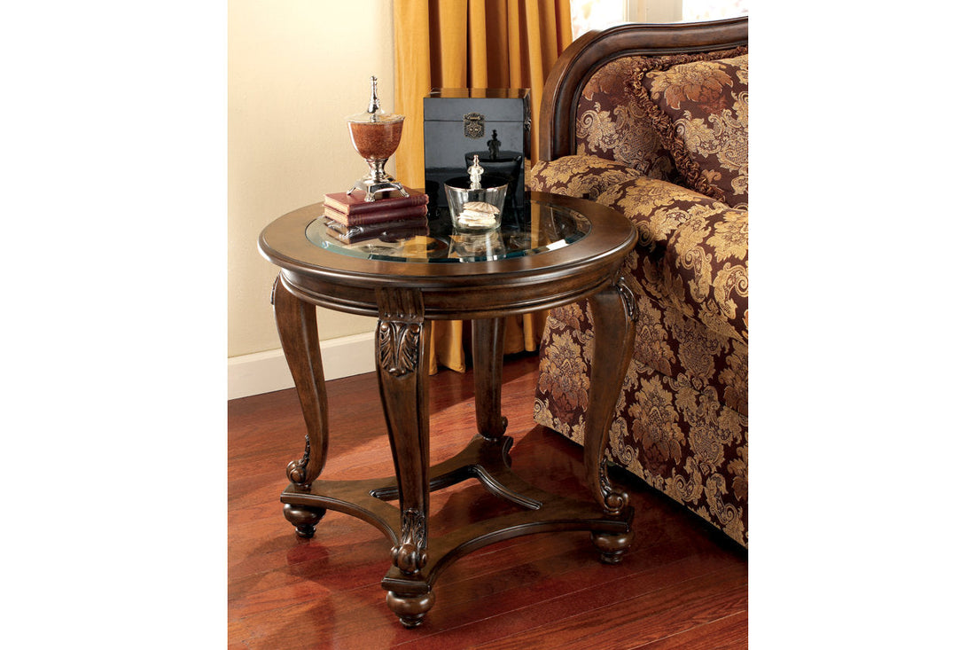 Norcastle Dark Brown End Table - T499-6 - Bien Home Furniture &amp; Electronics