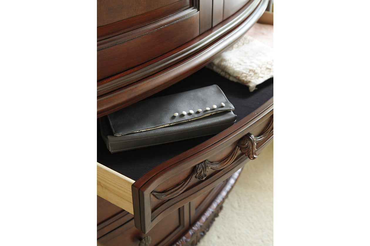 North Shore Dark Brown Dresser - B553-131 - Bien Home Furniture &amp; Electronics