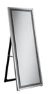 Novak Silver Rectangular Cheval Floor Mirror - 961421 - Bien Home Furniture & Electronics
