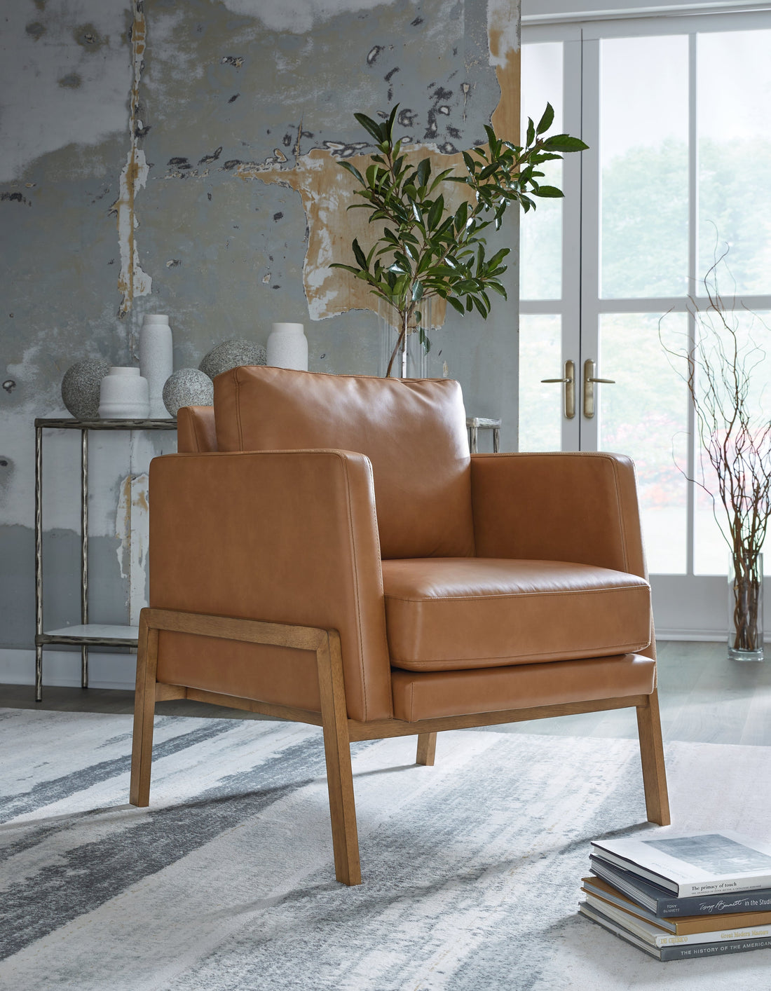 Numund Caramel Accent Chair - A3000670 - Bien Home Furniture &amp; Electronics