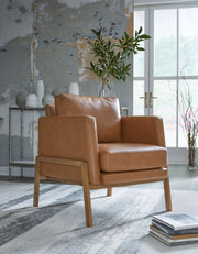 Numund Caramel Accent Chair - A3000670 - Bien Home Furniture & Electronics