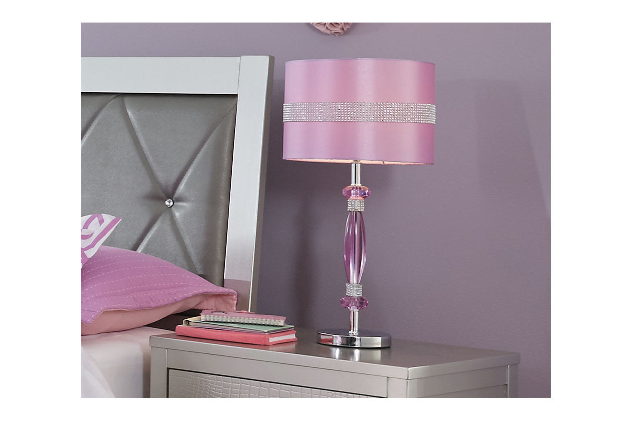 Nyssa Purple Table Lamp - L801524 - Bien Home Furniture &amp; Electronics
