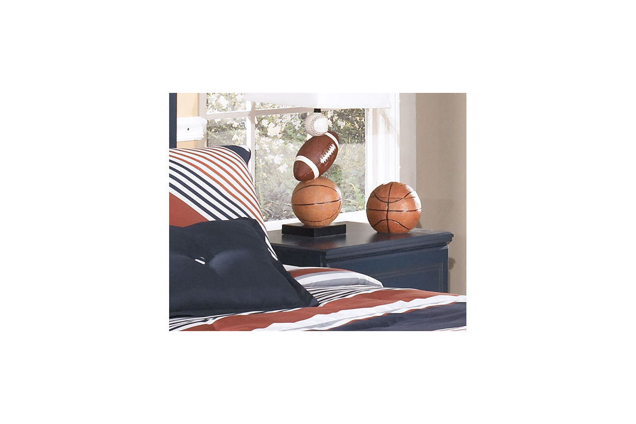 Nyx Brown/Orange Table Lamp - L815714 - Bien Home Furniture &amp; Electronics