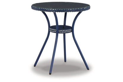 Odyssey Blue Blue Outdoor Table and Chairs, Set of 3 - P216-050 - Bien Home Furniture &amp; Electronics