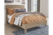 Oliah Natural Full Panel Platform Bed - SET | EB2270-112 | EB2270-156 - Bien Home Furniture & Electronics