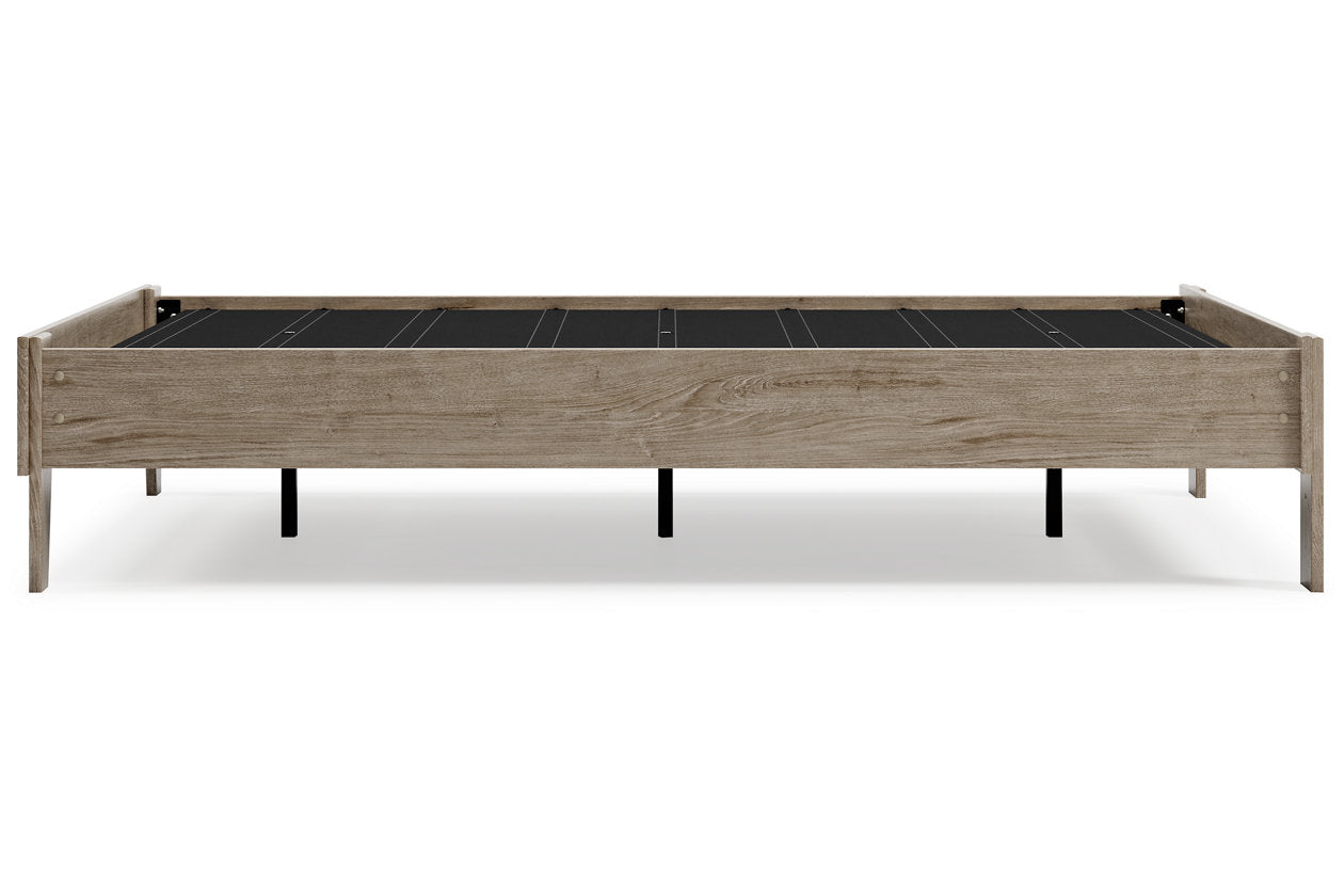 Oliah Natural Full Platform Bed - EB2270-112 - Bien Home Furniture &amp; Electronics