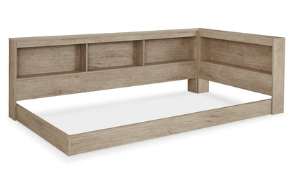 Oliah Natural Twin Bookcase Storage Bed - SET | EB2270-163 | EB2270-182 - Bien Home Furniture &amp; Electronics