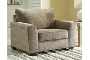 Olin Chocolate Oversized Chair - 4000223 - Bien Home Furniture & Electronics