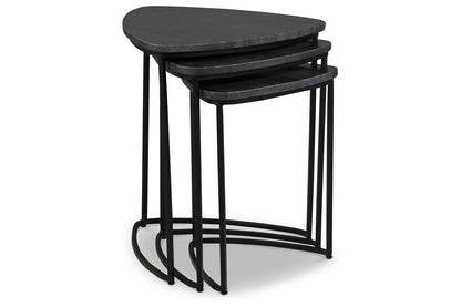 Olinmere Black Accent Table, Set of 3 - A4000539 - Bien Home Furniture &amp; Electronics