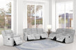 Oliver Silver 3pc Reclining Set - Oliver Silver - Bien Home Furniture & Electronics