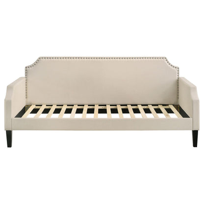 Olivia Upholstered Twin Daybed with Nailhead Trim - 300635 - Bien Home Furniture &amp; Electronics