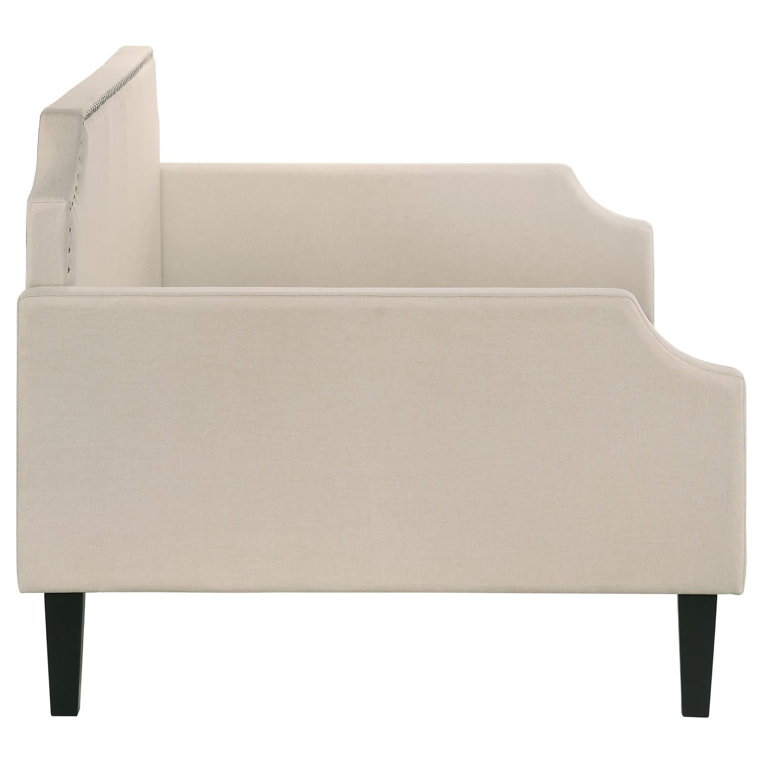 Olivia Upholstered Twin Daybed with Nailhead Trim - 300635 - Bien Home Furniture &amp; Electronics