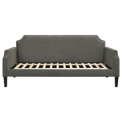 Olivia Upholstered Twin Daybed with Nailhead Trim - 300636 - Bien Home Furniture &amp; Electronics