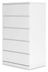 Onita White Chest of Drawers - EB9630-245 - Bien Home Furniture & Electronics