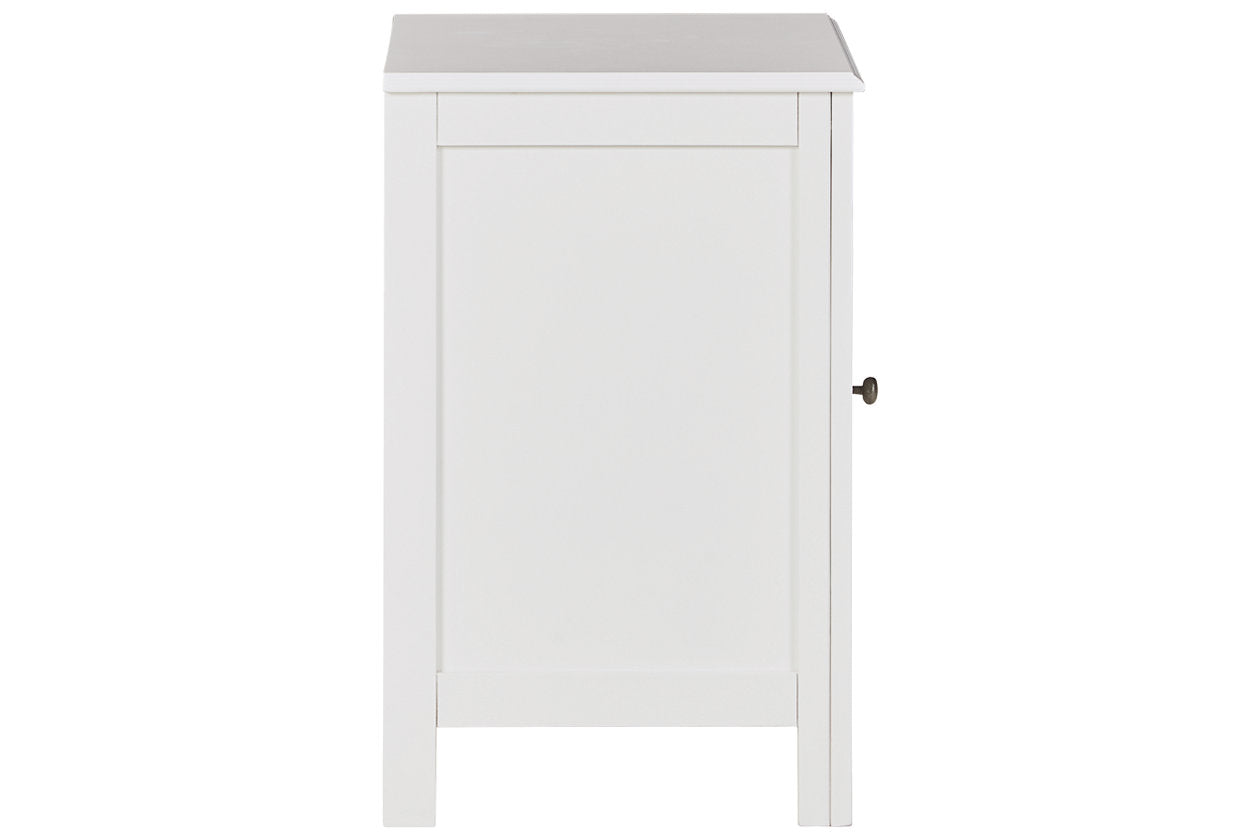 Opelton White Accent Cabinet - A4000377 - Bien Home Furniture &amp; Electronics