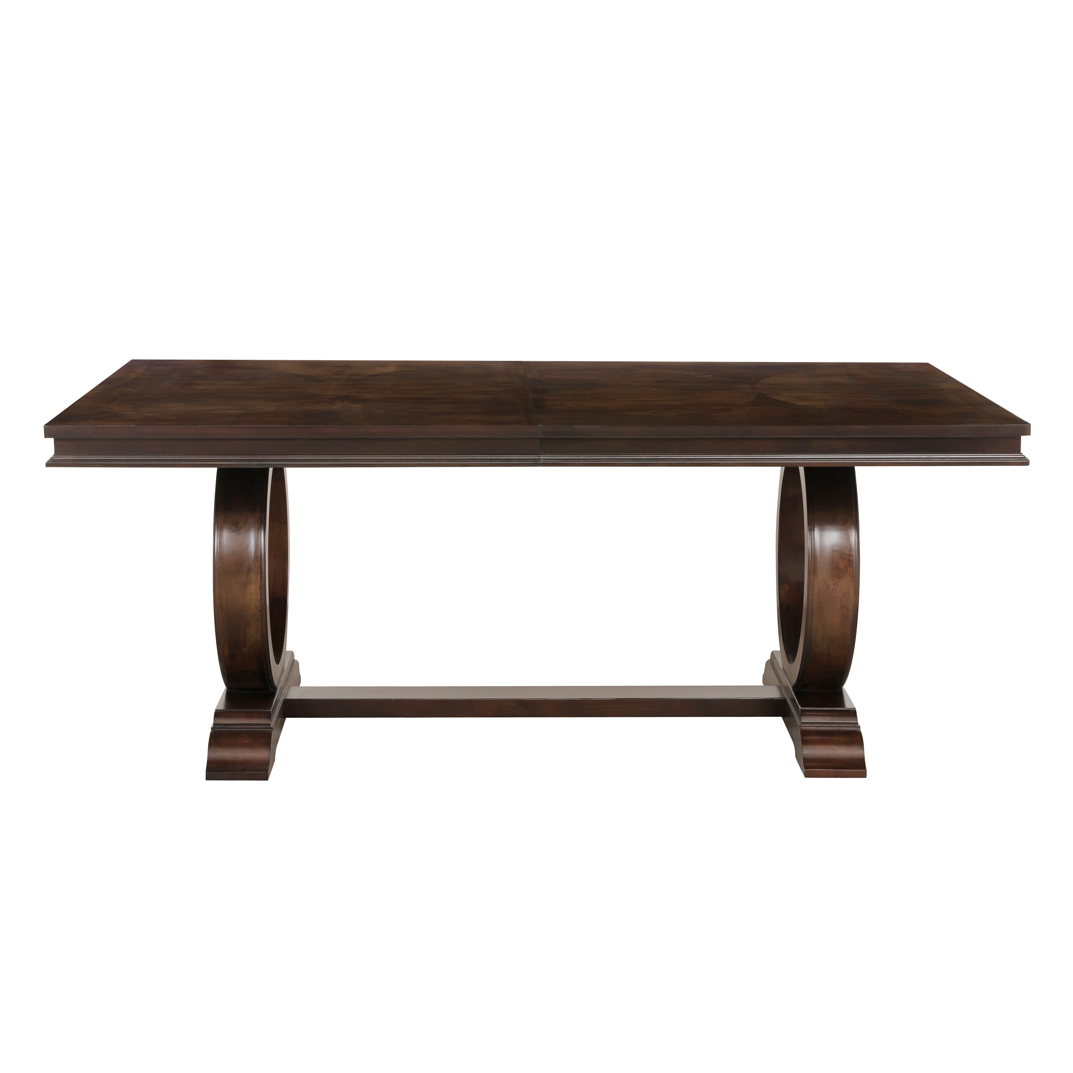 Oratorio Cherry Extendable Dining Table - SET | 5562-96 | 5562-96B - Bien Home Furniture &amp; Electronics