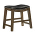 Ordway Black/Brown Dining Stool, Black - 5682BLK-18 - Bien Home Furniture & Electronics