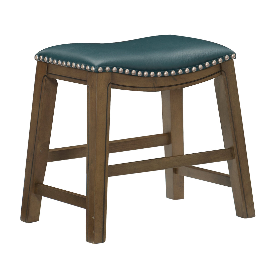 Ordway Green/Brown Dining Stool, Green - 5682GEN-18 - Bien Home Furniture &amp; Electronics