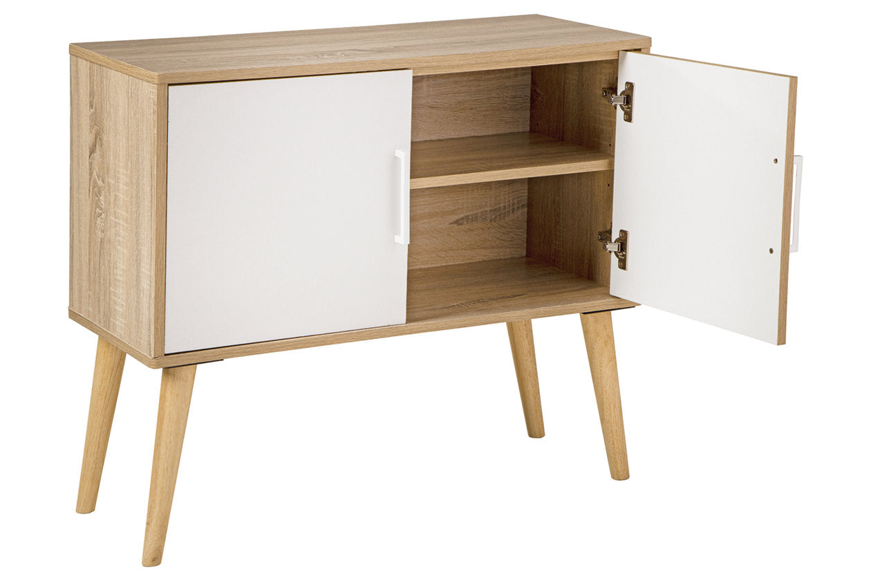 Orinfield Natural/White Accent Cabinet - A4000396 - Bien Home Furniture &amp; Electronics